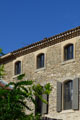 facade of the Hotel Crepuscule in the North of Provence