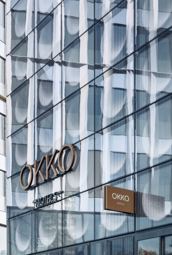 Facade de l'Hotel Okko