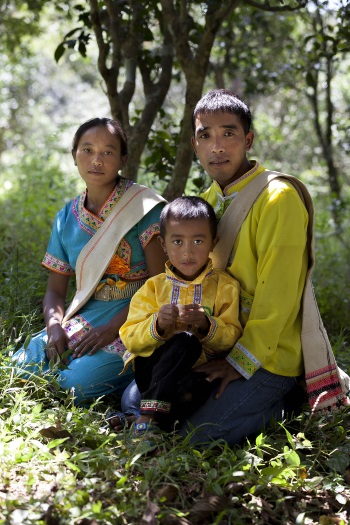 A family in the Yunnan