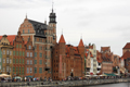 Gdansk, overlooking the Baltic Sea in Poland